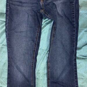 Maurices Dark Blue Straight Leg Jeans